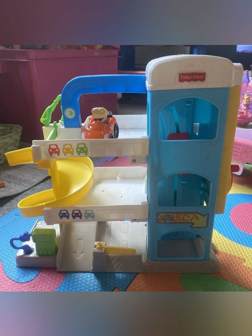 Fisher Price Little People Helpful Neighbours Garage